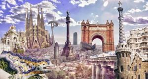 El glamour en la ciudad de Barcelona