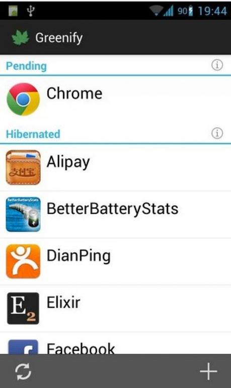 Greenify 2.8.1 Hiberna apps(Aplicaciones) que no usas a menudo y libera Ram Android.