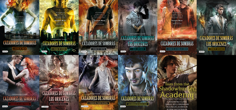 Guía de lectura: Crónicas de los Cazadores de Sombras de Cassandra Clare