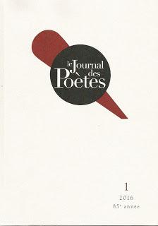 Dos poemas en el último número de Le Journal des Poètes (Bélgica)