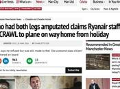 Ryanair quería obligar hombre silla ruedas arrastrarse hasta avión para embarcar