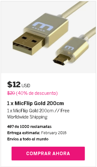 MicFlip: el cable USB universal reversible que busca financiación MicFlip: el cable USB universal reversible que busca financiación