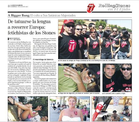 The Rolling Stones en El Ejido el 30/06/2007