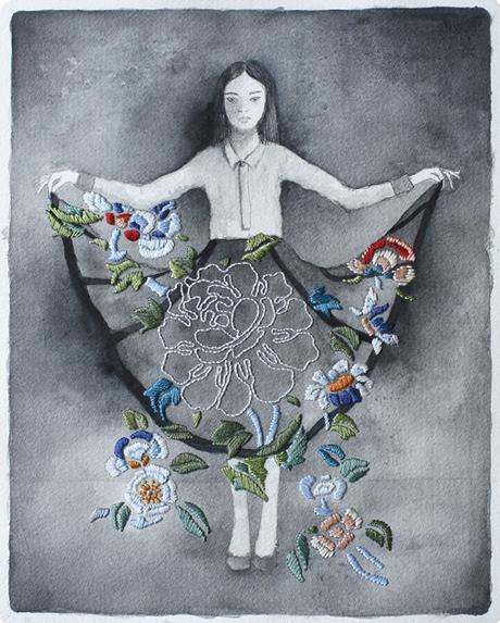 2450.- Bordar en primavera.