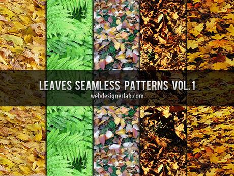 Leaves Seamless Patterns