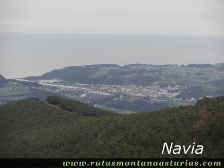 Vista de Navia