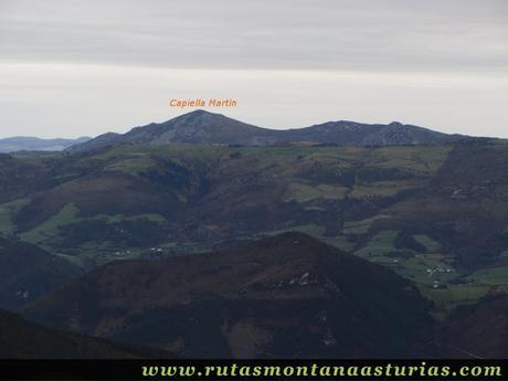 Vista de la Capiella Martín