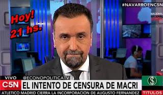 Esta noche 21 hs.Economía Política con Roberto Navarro