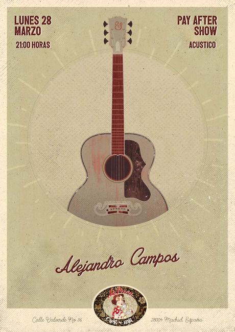 Alejando Campos en La Paca Café