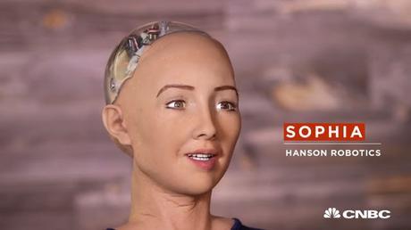 Sophia, robot estadounidense promete 