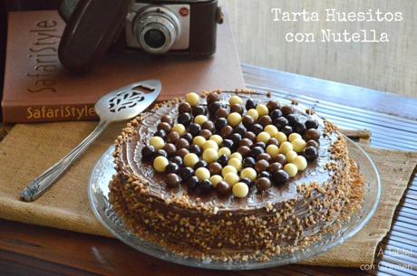 Tarta Huesitos con Nutella