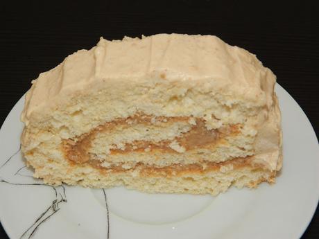 Brazo de gitano con crema de spéculoos