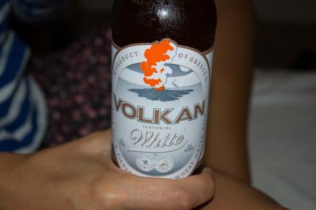 Cerveza Volkan de Santorini