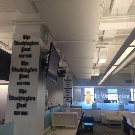 Conoce la nueva oficina de The Washington Post en Nueva York