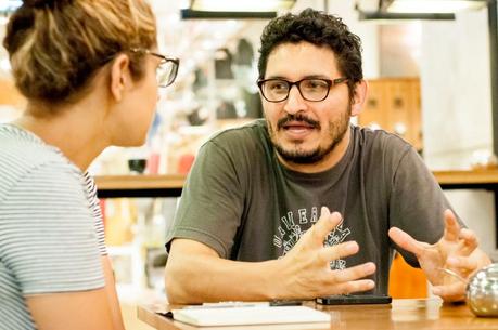 Josué Méndez: “La gente del teatro me sedujo, esa es la palabra”