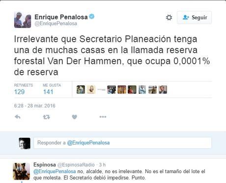 El tut del alcalde Peñalosa en en el que intenta restar importancia al tema del predio.