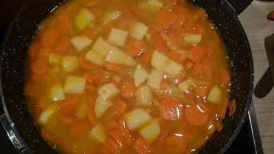 CREMA DE ZANAHORIA Y JENGIBRE