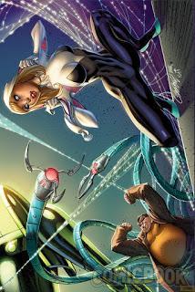 Vistazo a las portadas de J. Scott Campbell para ‘Spider-Women’