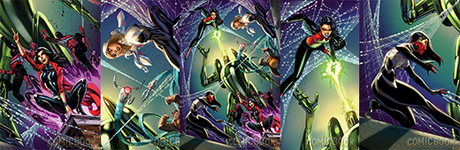 Vistazo a las portadas de J. Scott Campbell para ‘Spider-Women’