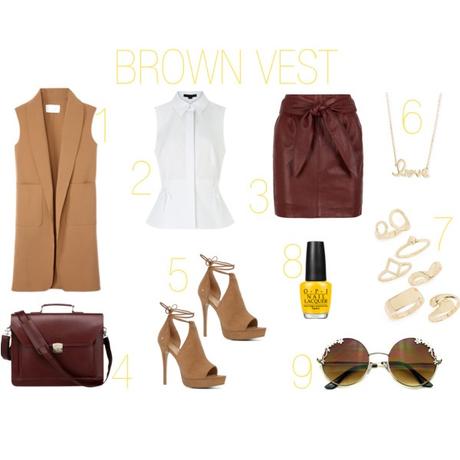 Inspiración para llevar un chaleco extralargo