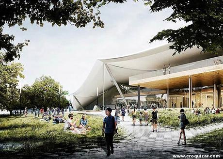 NOT-00A-BIG + Heatherwick Studio modifican su proyecto para la sede de Google-1