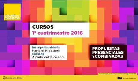 Cursos Escuela de Maestros 1er. cuatrimestre de 2016 (ex-CePA)