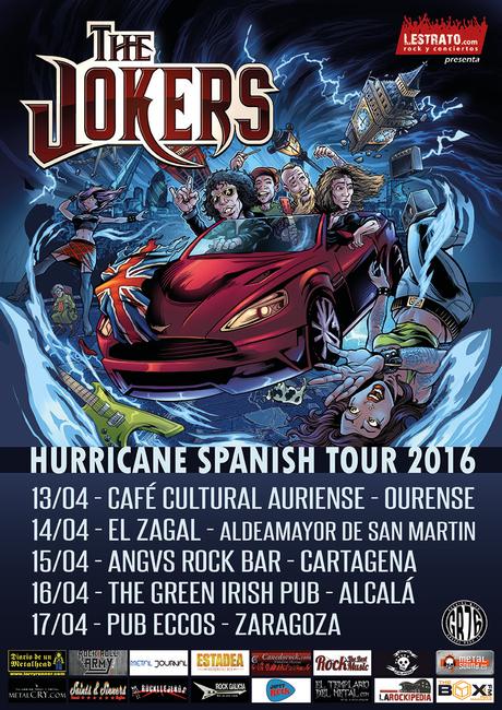 The Jokers, tour en España