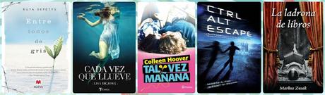 Top Ten Tuesday: últimas lecturas a las que di 5 estrellas