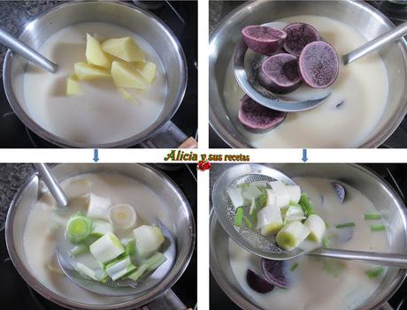 ALBONDIGUITAS DE PINTARROJA CON PARMENTIÈRE BICOLOR