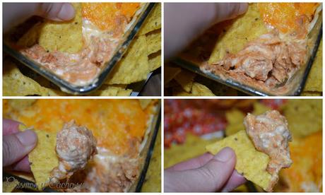 Dip de pollo barbacoa