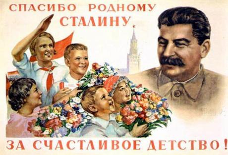 Stalin niños propaganda