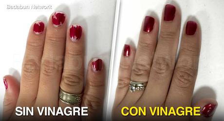 Como usar el vinagre para mantener la manicure