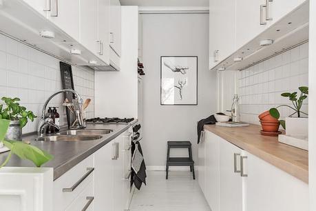 La distribución de un hogar es cuestión de prioridades interiores espacios pequeños estilo nórdico escandinavo decoración mini pisos decoración femenina decoración estudio cocina nordica pequeña blog decoración nórdica 