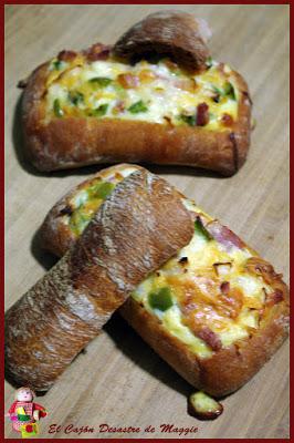 PAN RELLENO AL HORNO