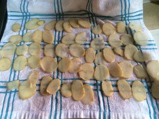 Papas chips artesanas