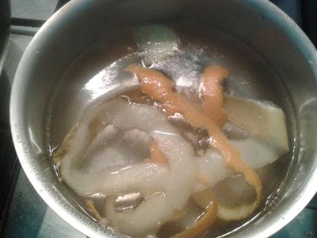 Infusión frutal como digestivo
