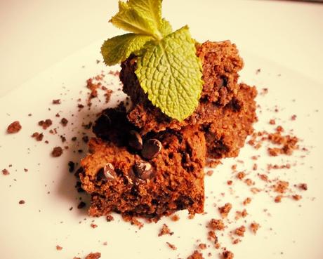 BROWNIE VEGANO SIN GLUTEN