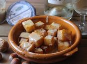 Patatas fritas salsa paté