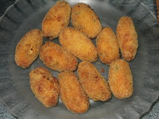 CROQUETAS DE MEJILLONES EN ESCABECHE