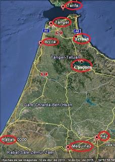 VISITA AL NORTE DE MARRUECOS (I). DE TARIFA A CHAUEN.Call...