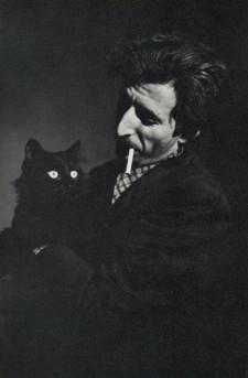 Carl-Mydans-Gjon-Mili-and-his-cat-Blackie-1944-From-Gjon-Mili-Photographs-and-Recollections-672x1024