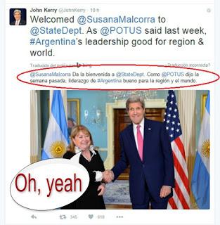 Obama y Kerry recomiendan a Macri para América Latina