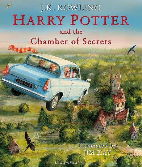 Harry Potter and the Chamber of Secrets illustrated edition front cover
