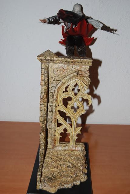 Así es la figura de Ezio, Salto de Fe (Assassin's Creed II)