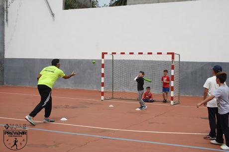 futbeisbol niños arucas