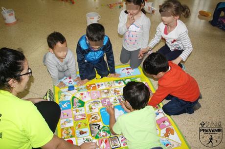 juego oca para niños suelo alfombra