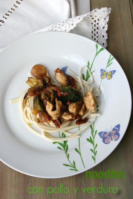 Noddles, fideos udon