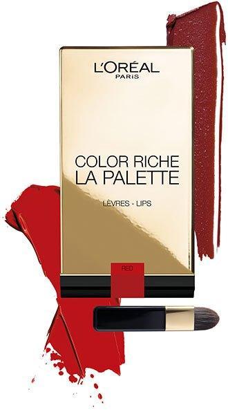 Novedades en L’Oreal: La Palette by Color Riche rojos_producto