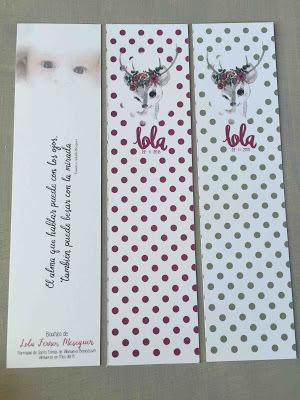 El bautizo de Lola marca libros baja