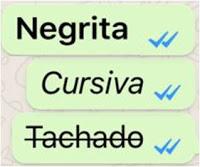 Negrita en WhatsApp